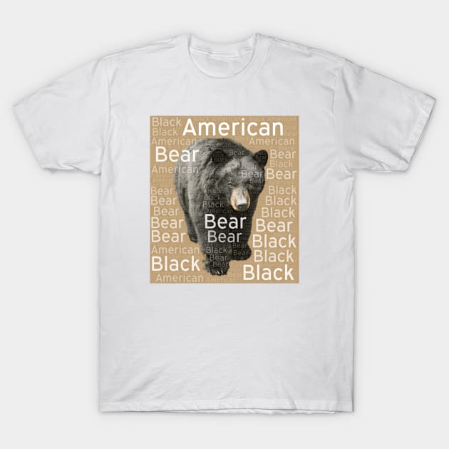 American Black Bear T-Shirt by AmazighmanDesigns